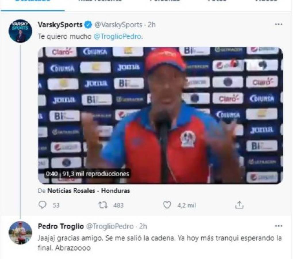 Lo que dicen: explosión de Pedro Troglio tras derrota ante Motagua rompió fronteras en las redes sociales