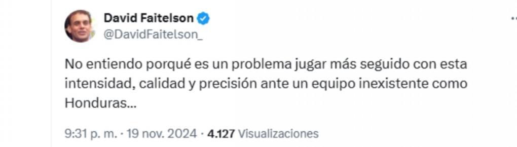 Faitelson despotricó contra Honduras: lo que dice la prensa de México tras la paliza a la Bicolor; “son inexistentes”