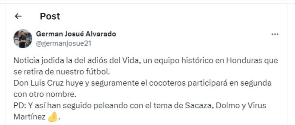 Conmoción por desaparición del CDS Vida: la prensa deportiva de Honduras señala al culpable y lo que pasará