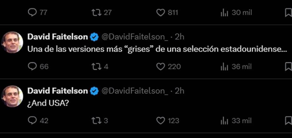 David Faitelson reacciona y deja dardo a Honduras tras triunfo de México ante Estados Unidos: “prueba de fuego”
