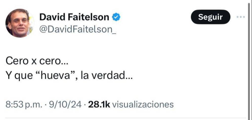 “Nos parecemos más a Osasuna que a Real Madrid”: Faitelson explota y señalan al villano del amargo empate de México