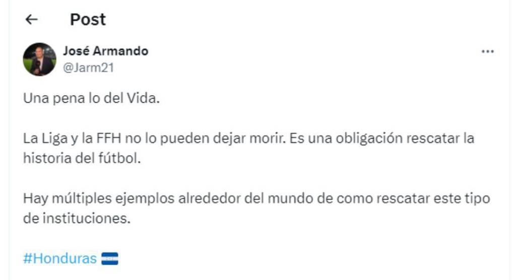 Conmoción por desaparición del CDS Vida: la prensa deportiva de Honduras señala al culpable y lo que pasará