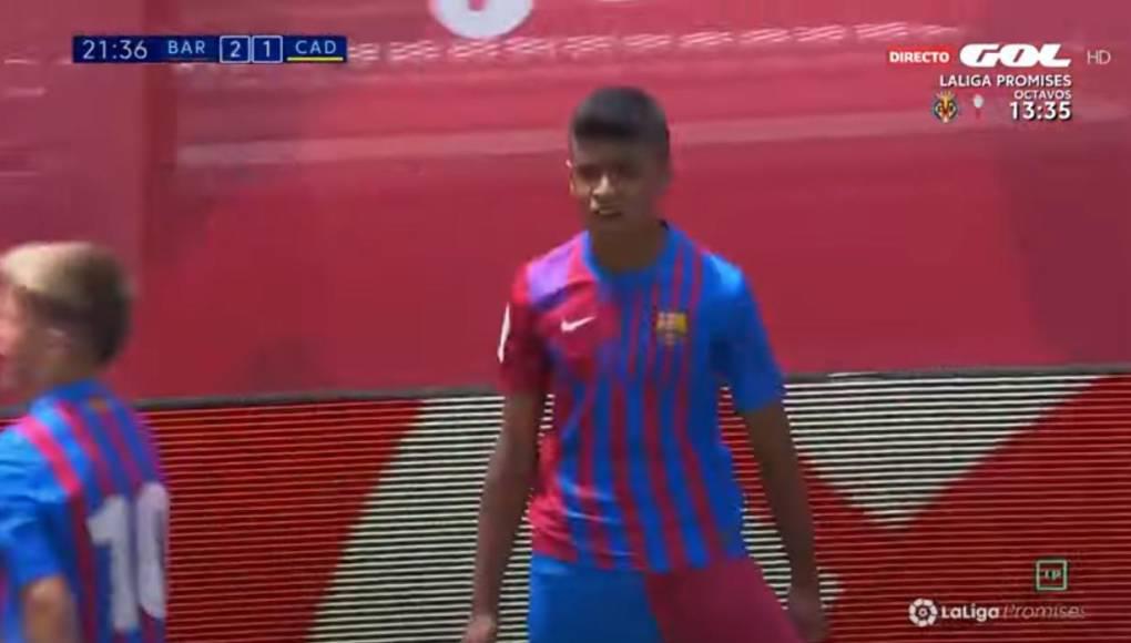 Barcelona tiene en sus filas a un futbolista que puede jugar para la Selección de Honduras