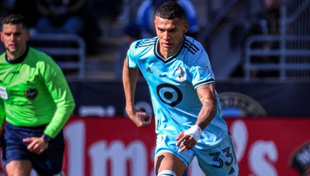 Kervin Arriaga va en alza con el Minnesota United en sus primeras apariciones en la MLS: sus impresionantes números