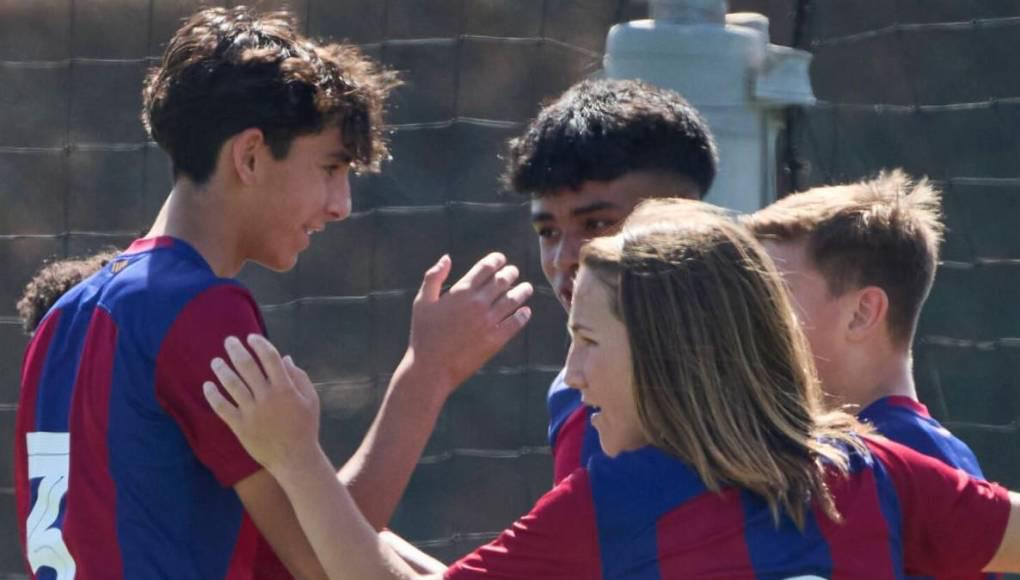 Barcelona tiene en sus filas a un futbolista que puede jugar para la Selección de Honduras
