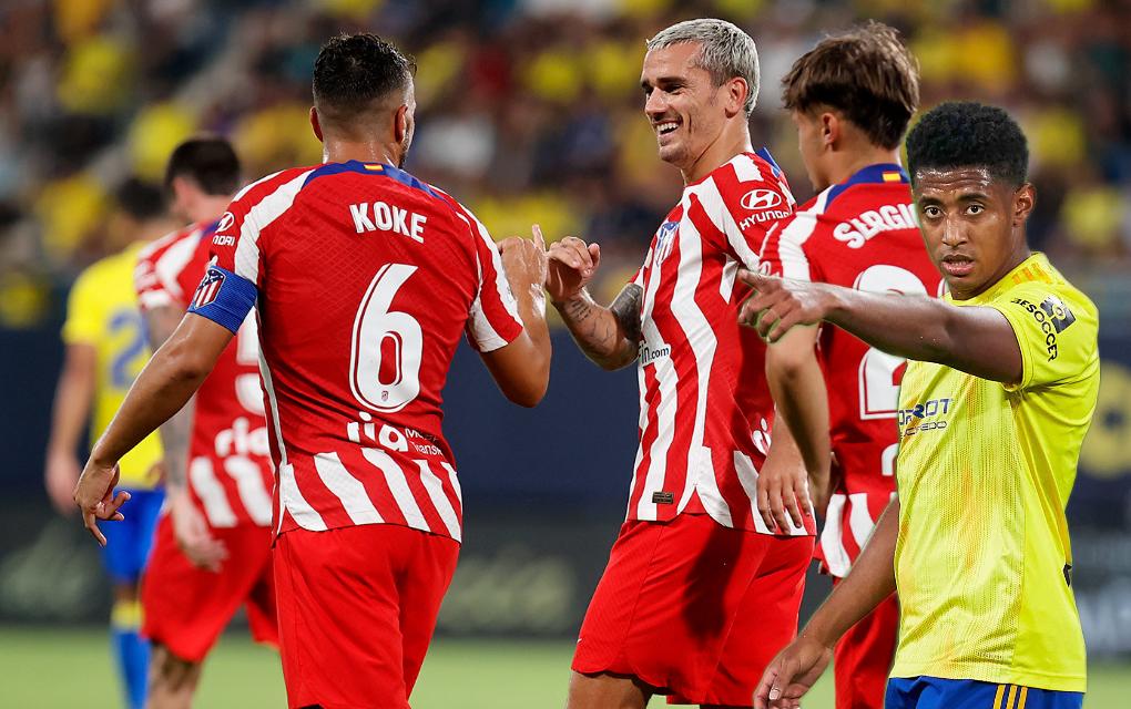 ¡Tremenda paliza! Choco Lozano y el Cádiz pierden el trofeo Carranza ante el Atlético de Madrid del Cholo Simeone