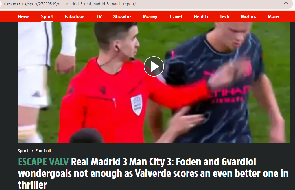 Lo que dicen los medios del Real Madrid - City, atacan a Haaland tras su mal partido: “Se busca”, “si no anota, es inútil”