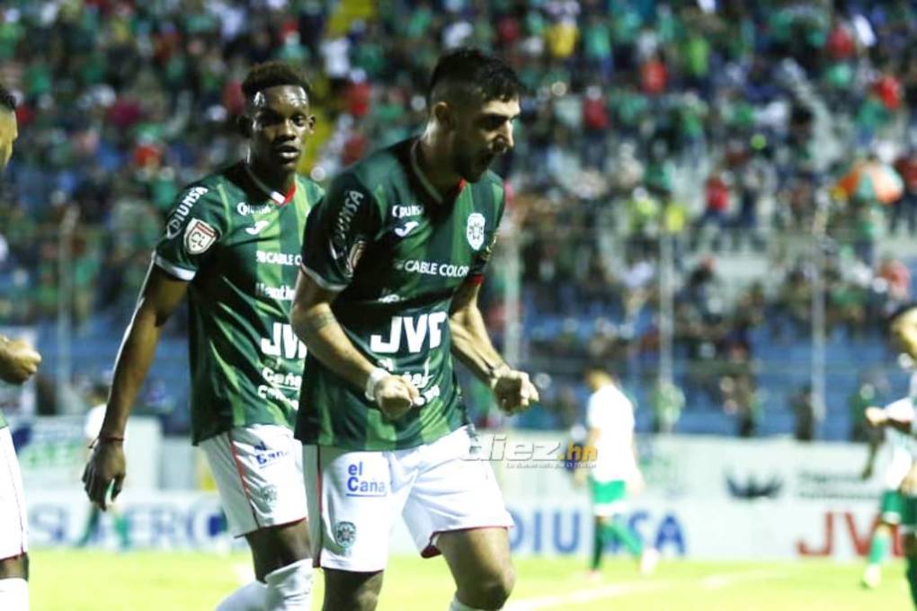 Lucas Campana reinventado en el fútbol hondureño con Marathón: “Espero seguir en esa línea goleadora”