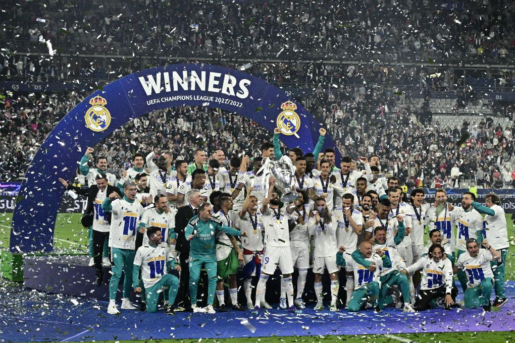 La celebración del Real Madrid por la Champions número 14, las duras imágenes de Salah y Klopp ¿y vieron a Gareth Bale?