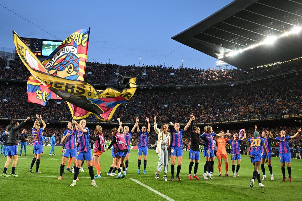 ¡Espectacular! Récord mundial de asistencia en el Camp Nou durante el Barcelona-Wolfsburgo de la Champions femenina