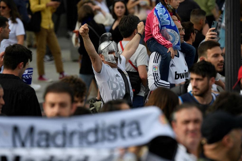 Espectacular fiesta: Real Madrid festejó en Cibeles con la afición su título 35 de la Liga de España