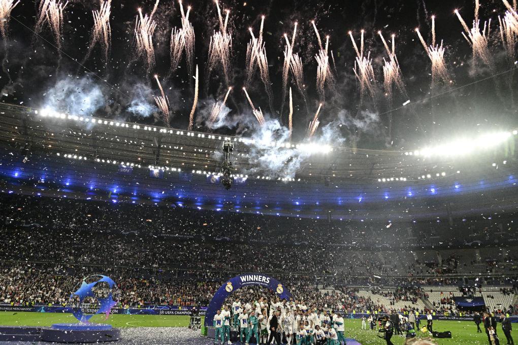 La celebración del Real Madrid por la Champions número 14, las duras imágenes de Salah y Klopp ¿y vieron a Gareth Bale?