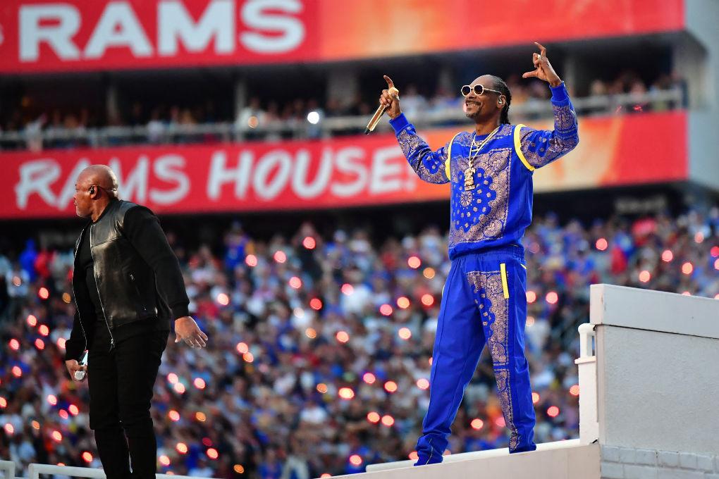 Simplemente impresionante: Las imágenes del show de medio tiempo del Super Bowl; hubo invitado sorpresa