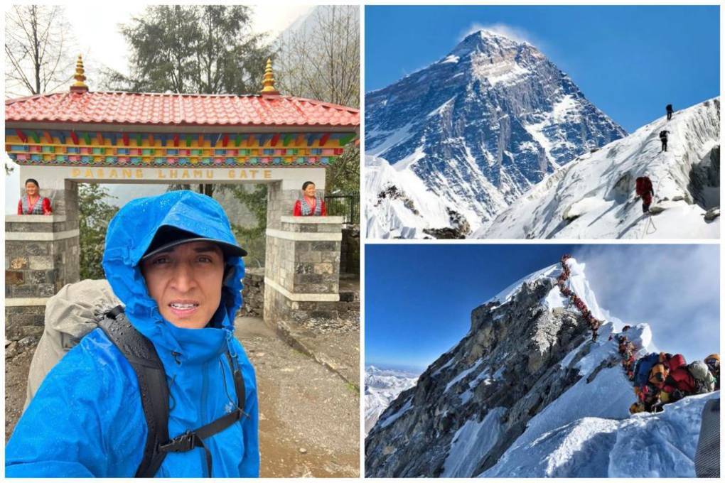 Alpinista hondureño Ronald Quintero revela detalles de su aventura en el Monte Everest a pocas semanas de escalar a la cima