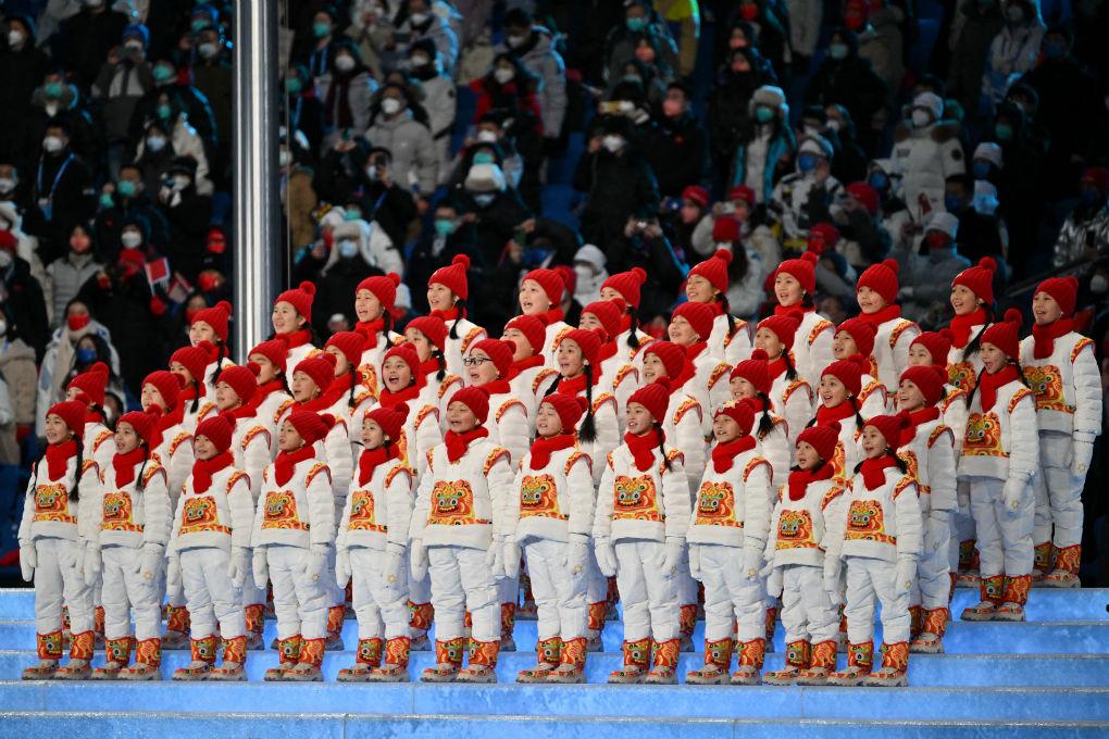 Así fue la espectacular ceremonia de inauguración de los Juegos Olímpicos de Invierno de Pekín 2022