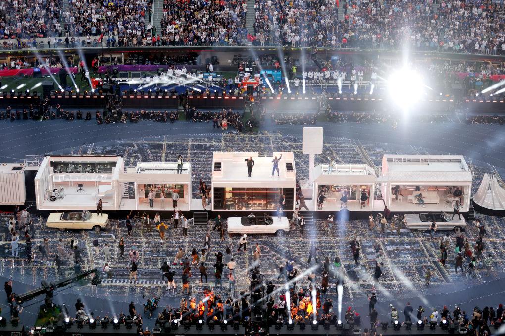 Simplemente impresionante: Las imágenes del show de medio tiempo del Super Bowl; hubo invitado sorpresa