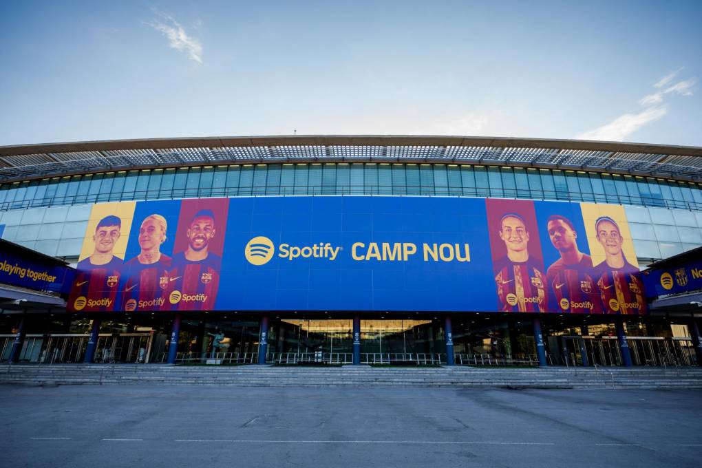 Spotify Camp Nou, estadio del Barcelona luce su nuevo nombre con su patrocinador principal