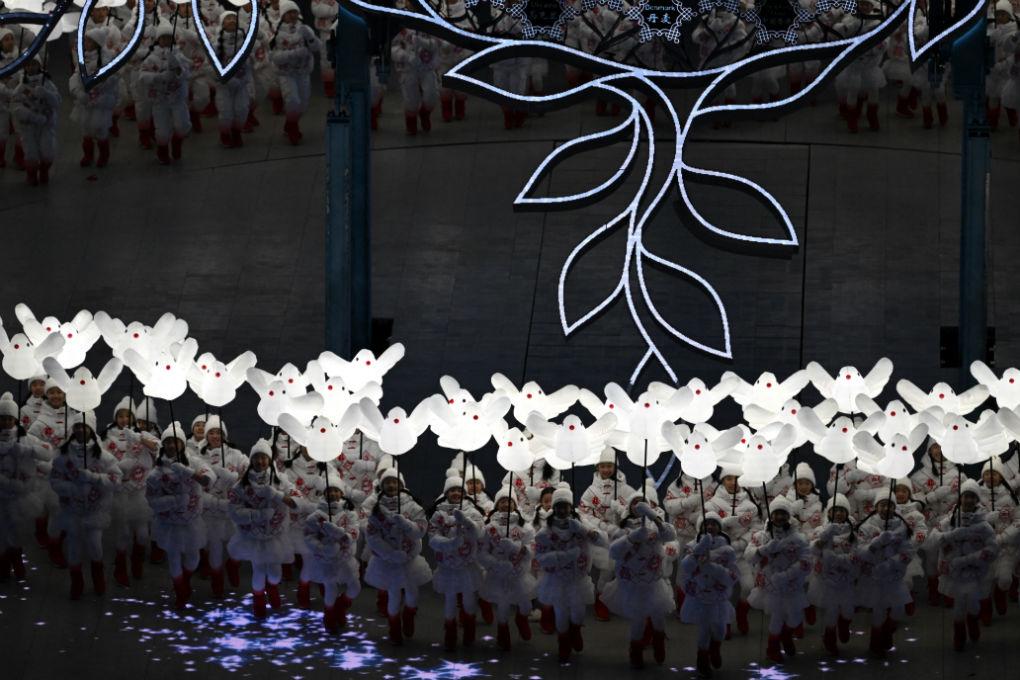 Así fue la espectacular ceremonia de inauguración de los Juegos Olímpicos de Invierno de Pekín 2022