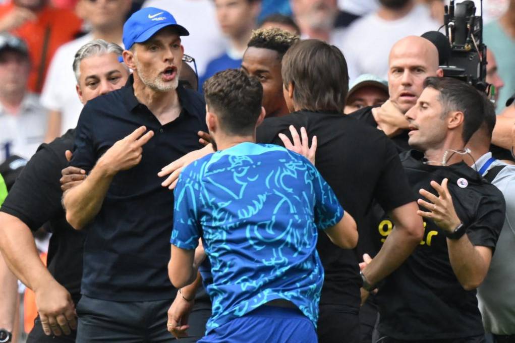 Nace una nueva rivalidad en la Premier League: así fue el tremendo agarrón entre Conte y Tuchel en el Chelsea-Tottenham