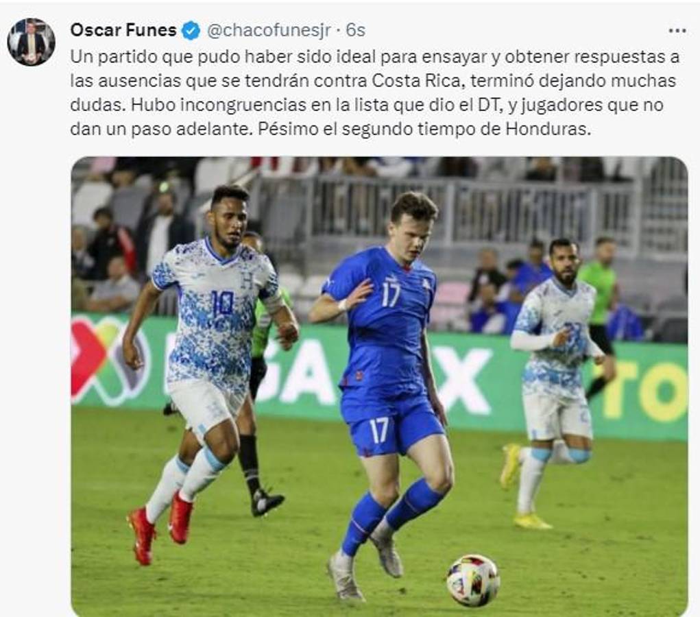 Lo que dicen los periodistas hondureños tras la derrota de la Selección Nacional ante Islandia: “¿Es en serio Buba?”