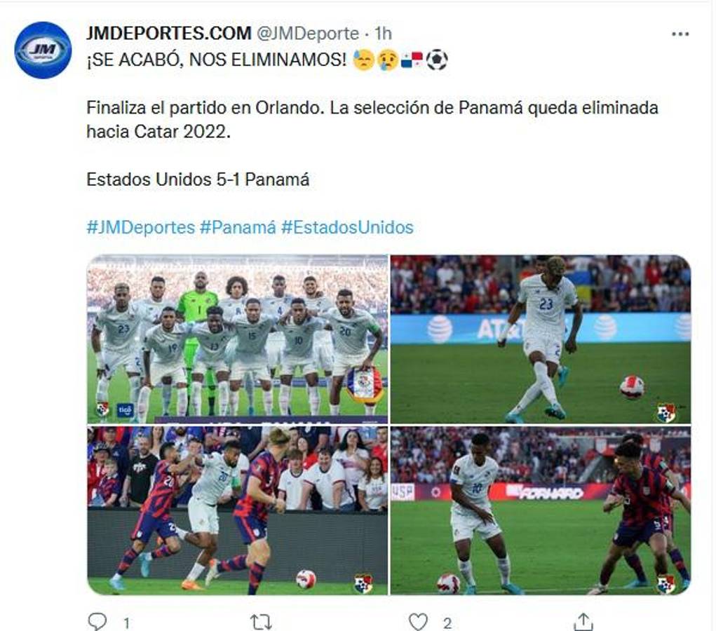 “Qué papelazo”: Lo que dice la prensa de Panamá tras la goleada de Estados Unidos ¿Y ‘Chepe Bomba’?