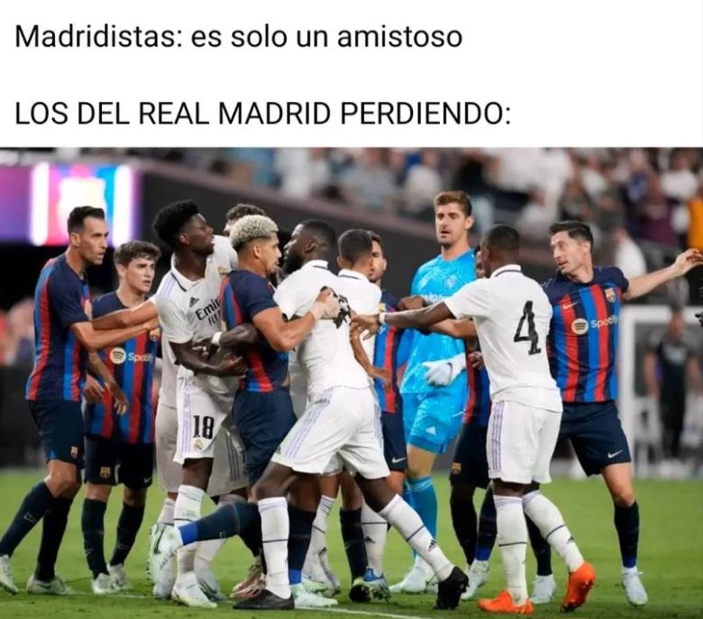 Barcelona ganó el Clásico en Las Vegas y los memes hacen pedazos al Real Madrid: No perdonan a Rudiger
