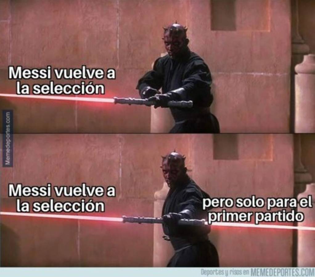 Los memes trituran a Messi por la derrota de Argentina ante Venezuela