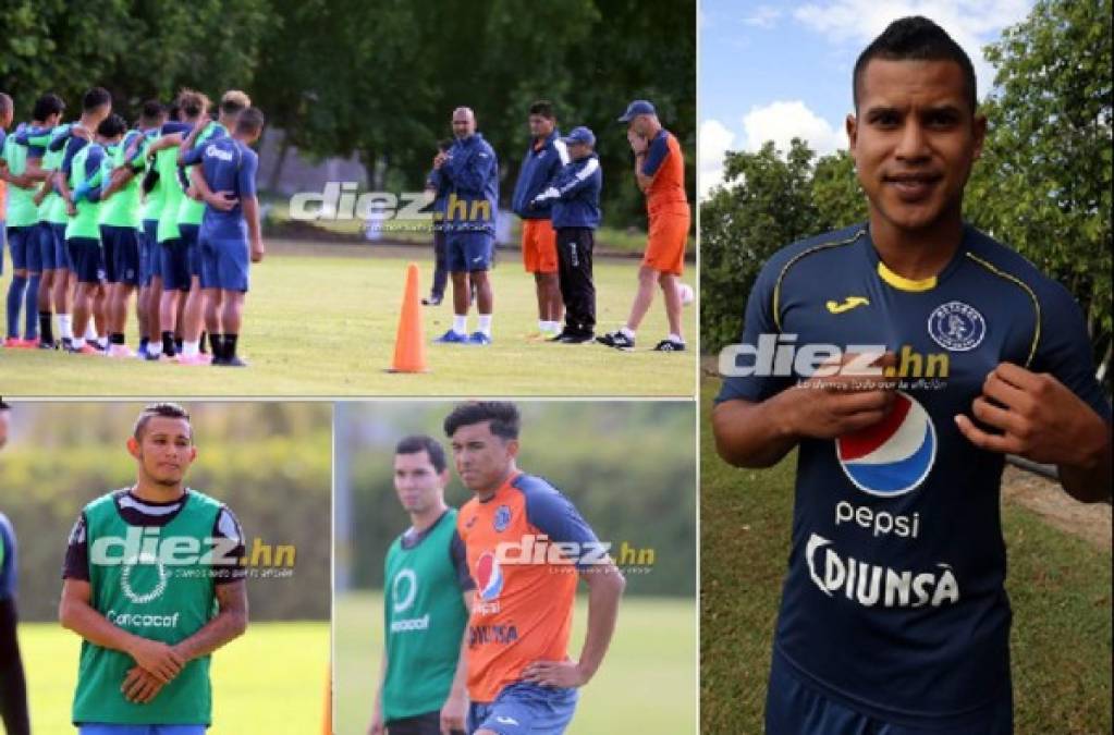 Motagua inició pretemporada con algunos jugadores nuevos a prueba