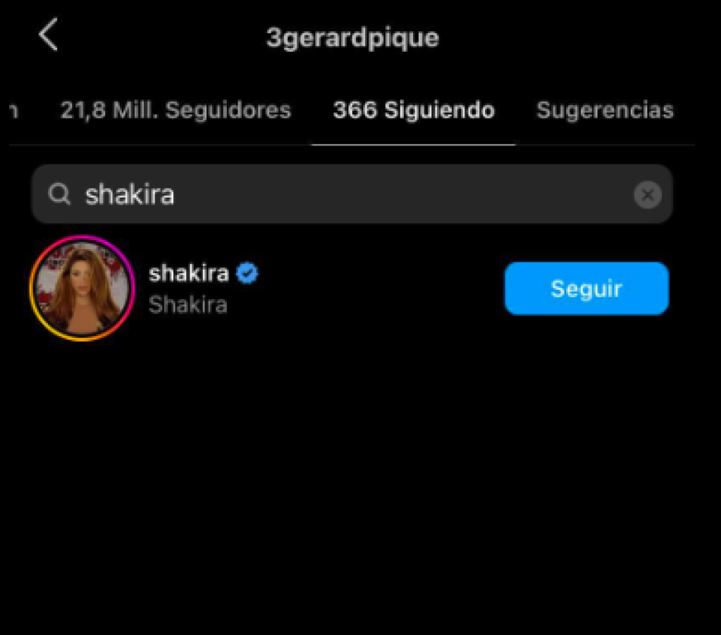 Así fue el reencuentro de Shakira con Piqué tras el éxito de su canción: ¡se volvieron a seguir en Instagram!