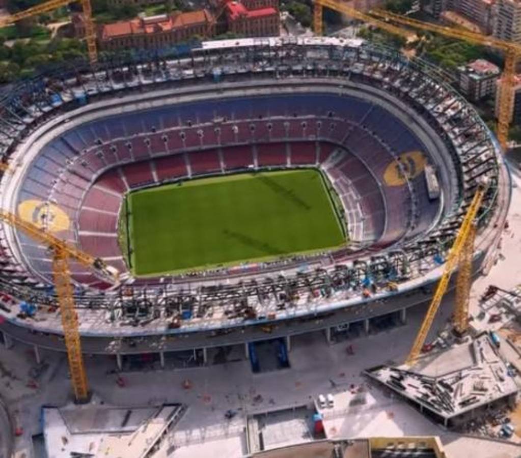 Imágenes inéditas: Barcelona revela que así está quedando el nuevo Camp Nou y la fecha de su apertura se acerca