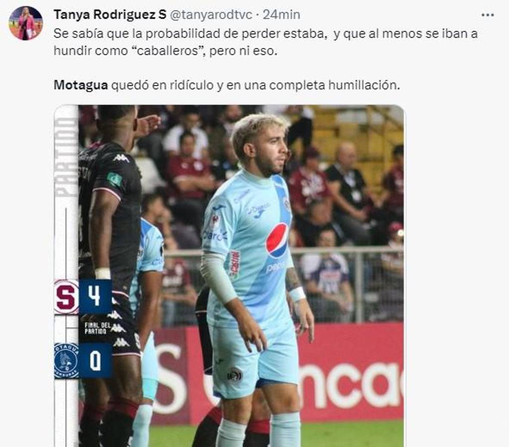 “Papelón de Motagua ante Saprissa y vergüenza”: Lo que dice la prensa hondureña sobre la paliza en Costa Rica