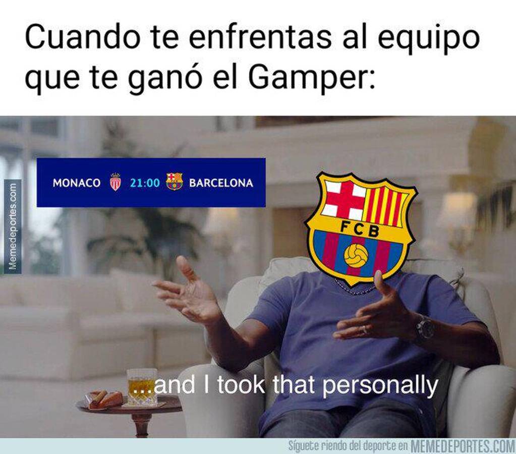 Los memes hacen pedazos al Barcelona tras perder ante Mónaco en su estreno en la nueva Champions League