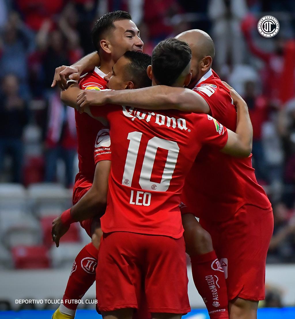 Un empate le basta al Toluca para meterse a las semifinales de la Liga MX.