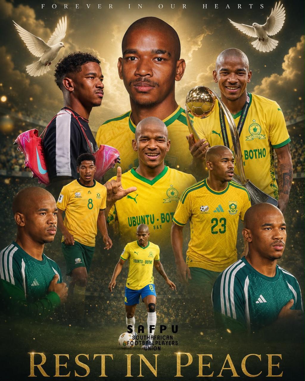 Revelan la causa de muerte de Jayden Adams, futbolista que disputó el Mundial 2026 con Sudáfrica