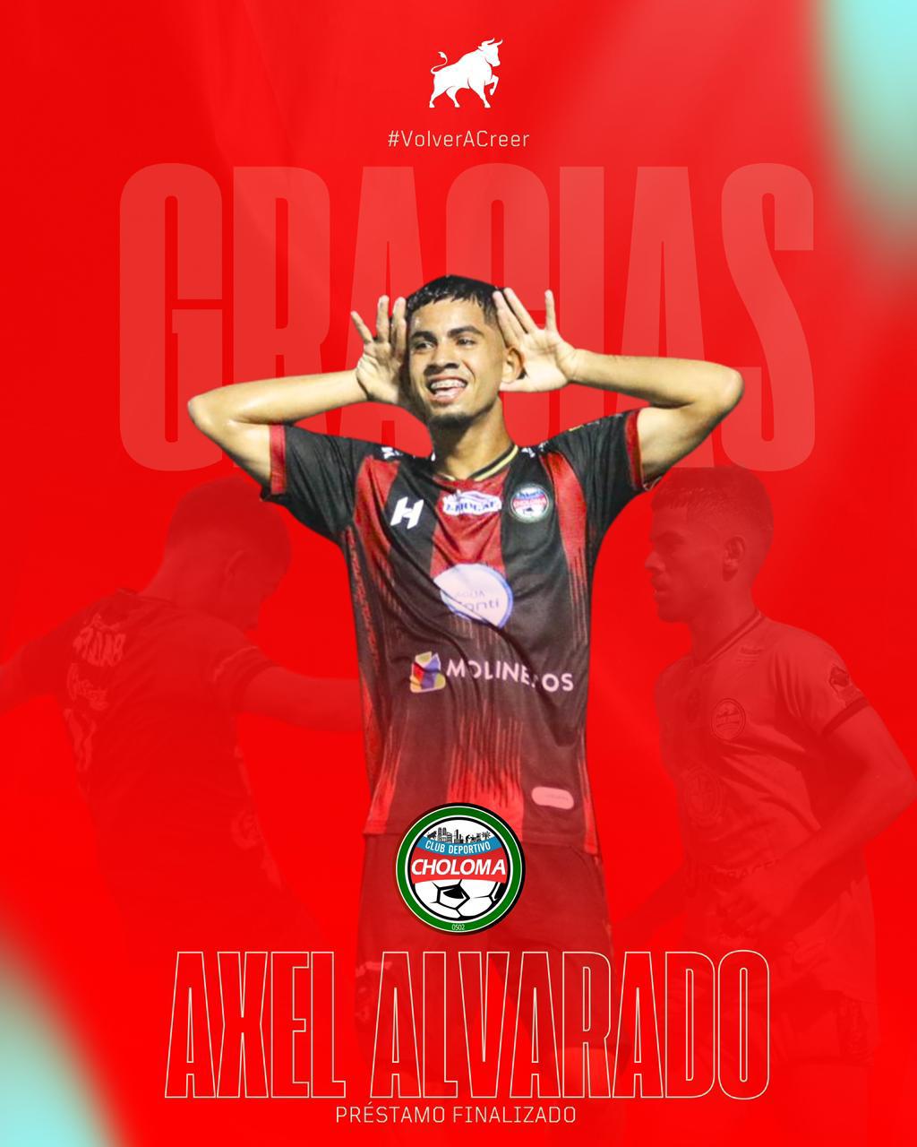 Axel Alvarado regresa al CD Marathón tras destacar en el CD Choloma.