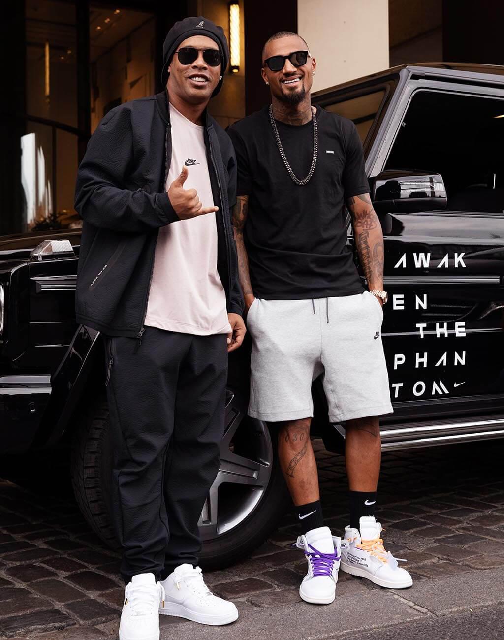 Kevin-Prince Boateng cuenta cómo su mujer se enteró que la engañaba... ¡por Ronaldinho!