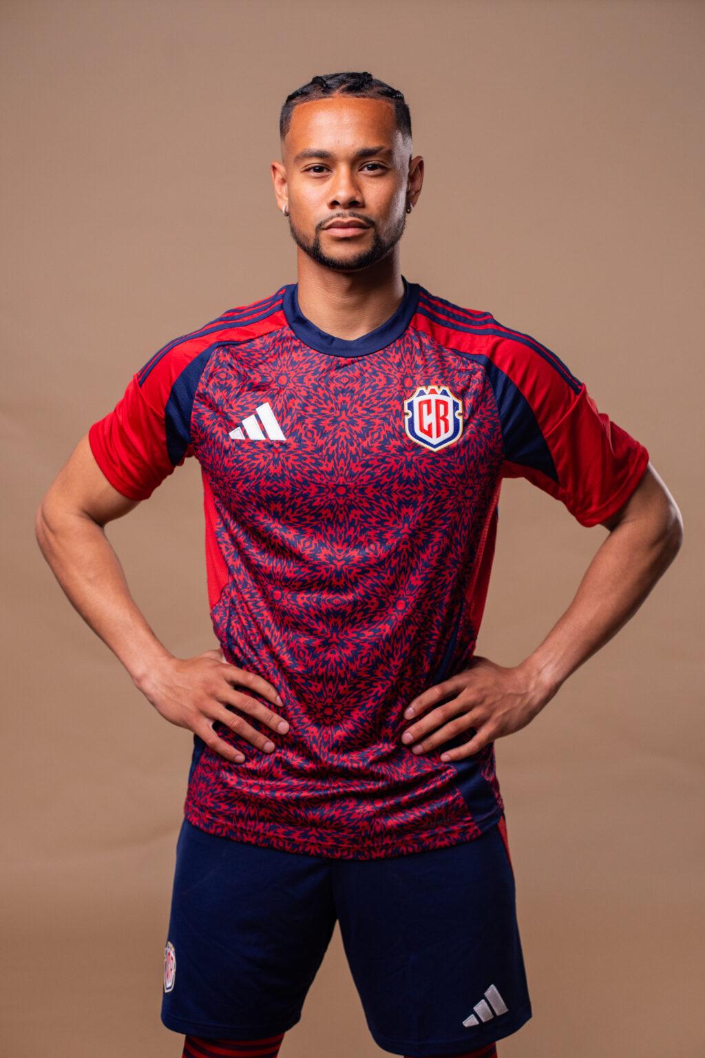 Ariel Lassiter durante la concentración en Copa Oro.