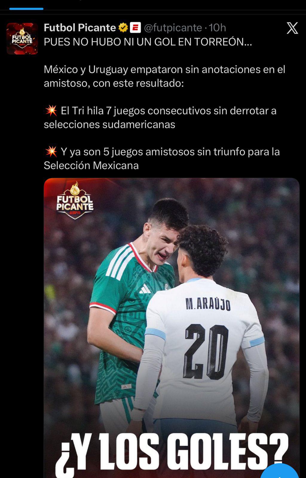 Ridículos, poca vergüenza: Faitelson les dice de todo; así reacciona la prensa mexicana tras el empate contra Uruguay
