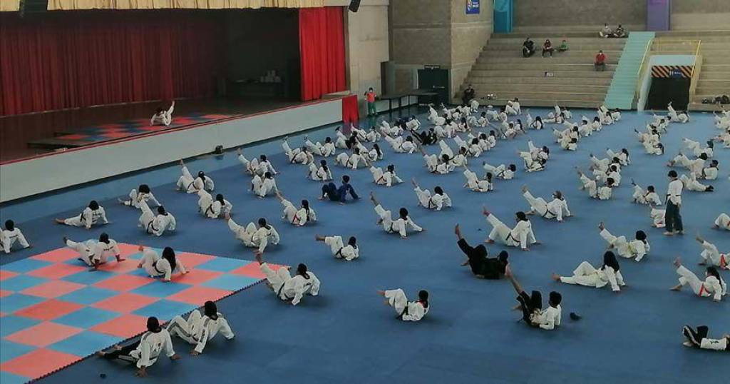 Asociación de Taekwondo de Honduras impartió seminario a más de 100 atletas de las artes marciales en Tegucigalpa