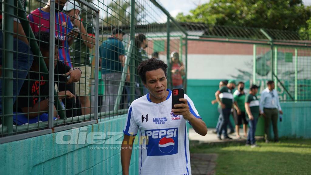 Imperdible: así lucen las exfiguras de Marathón y Olimpia que disputaron un partido de leyendas en San Pedro Sula