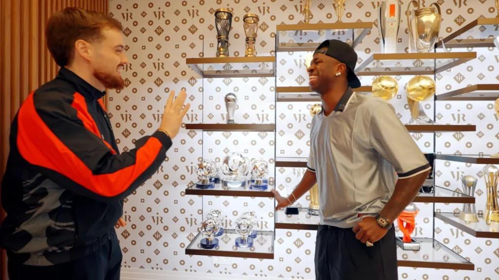 Vinicius concretó dos fichajes para Real Madrid, revela su jugador favorito y no es Cristiano: Quiero jugar con...