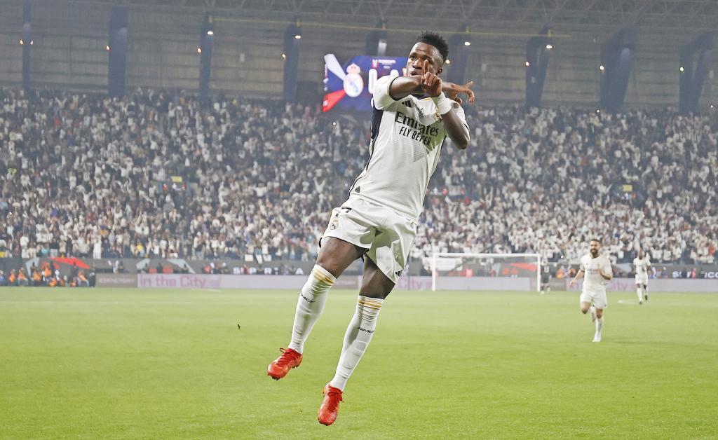 El show de Vinicius y recuerda a Cristiano Ronaldo; Real Madrid se mofa del Barcelona tras ganar la Supercopa de España