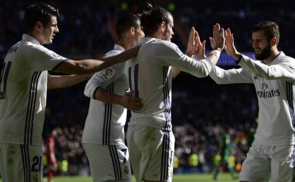 Real Madrid golea a Leganés y no suelta la punta