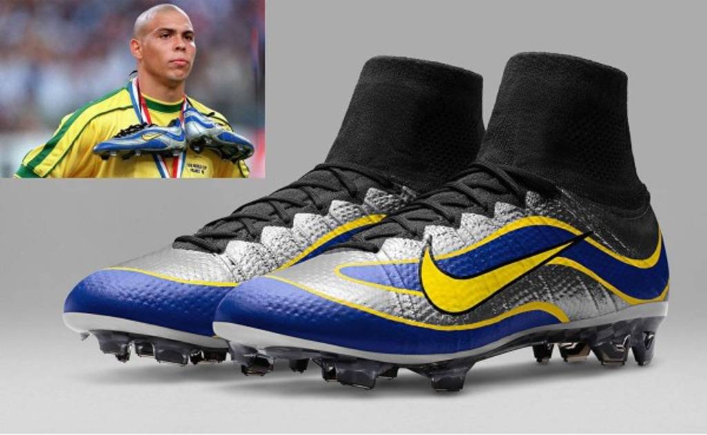 Vuelven los históricos Mercurial de Ronaldo utilizados en el Mundial de 1998