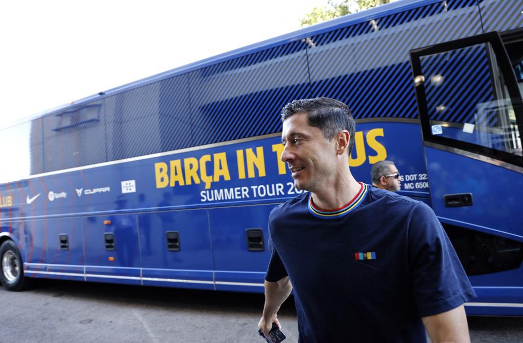 El sueñito de Dembelé, abrazo de Di María al poste y un baile de Kean: Así se vivió el Barcelona vs Juventus en Estados Unidos