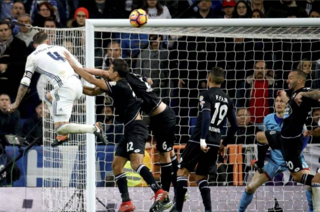 ¡Increíble! Sergio Ramos vuelve a anotar en el descuento y Real Madrid gana  