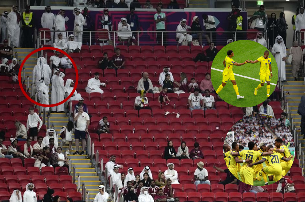 Revelan el abrumador dato de los hinchas de Qatar que abandonaron el estadio en el duelo inaugural