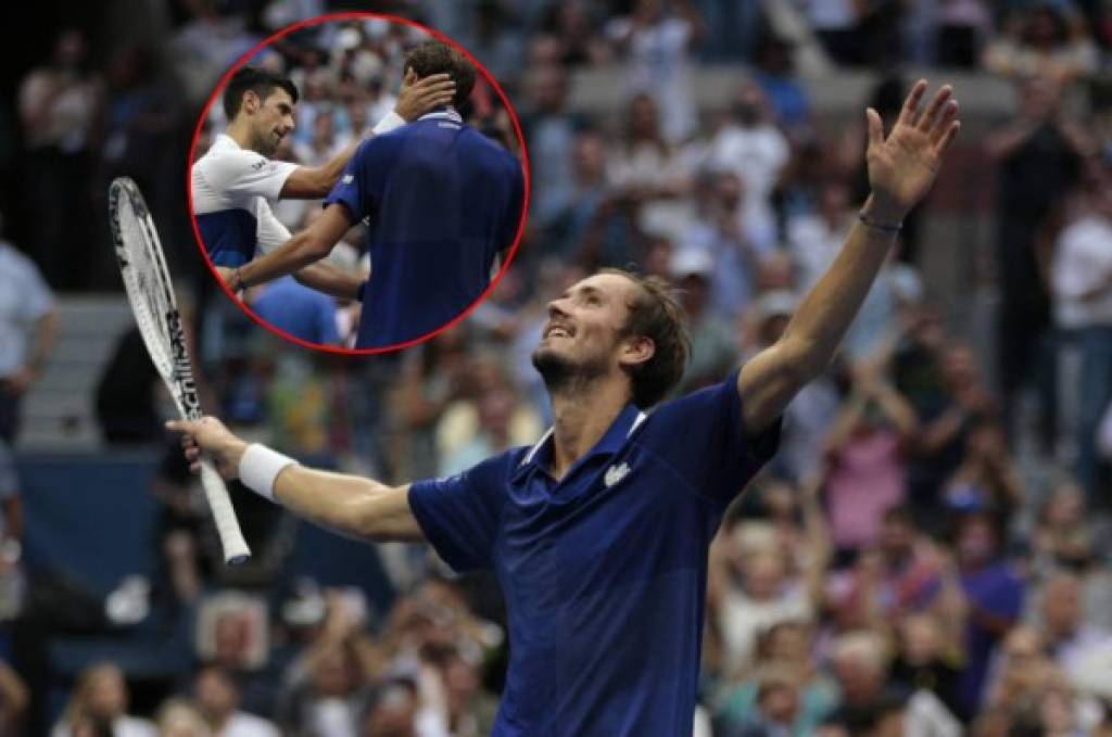 ¡Batacazo! El ruso Daniil Medvédev vapulea a Novak Djokovic y gana el US Open, su primer Grand Slam