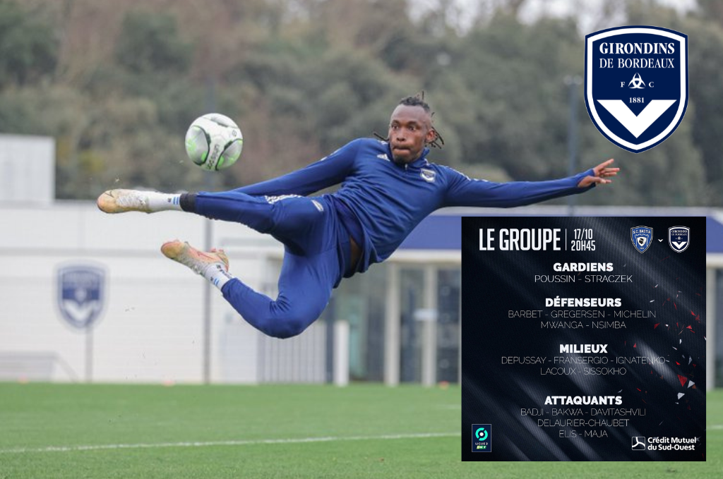 ¿Convocado Elis? Girondins de Burdeos visita al Bastia en el cierre de la jornada 12 en la Ligue 2
