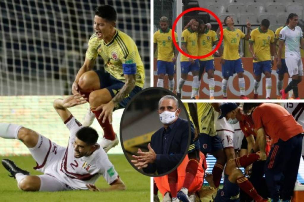 NO SE VIO EN TV: Así fue captado Neymar en la paliza de Brasil y la triste foto de Arias